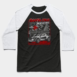 Santa Cruz Pickup Truck Baseball T-Shirt